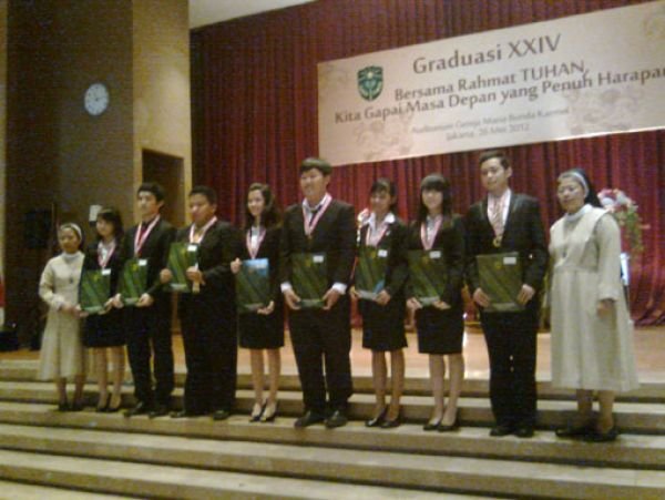 Graduasi XXIV SMA Katolik Sang Timur