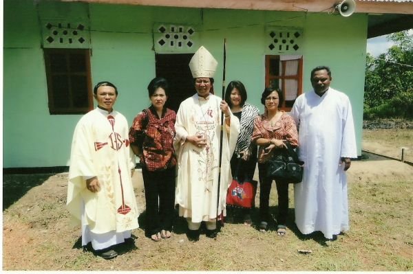 Kunjungan Pastoral Bersama Uskup Merauke Di Papua